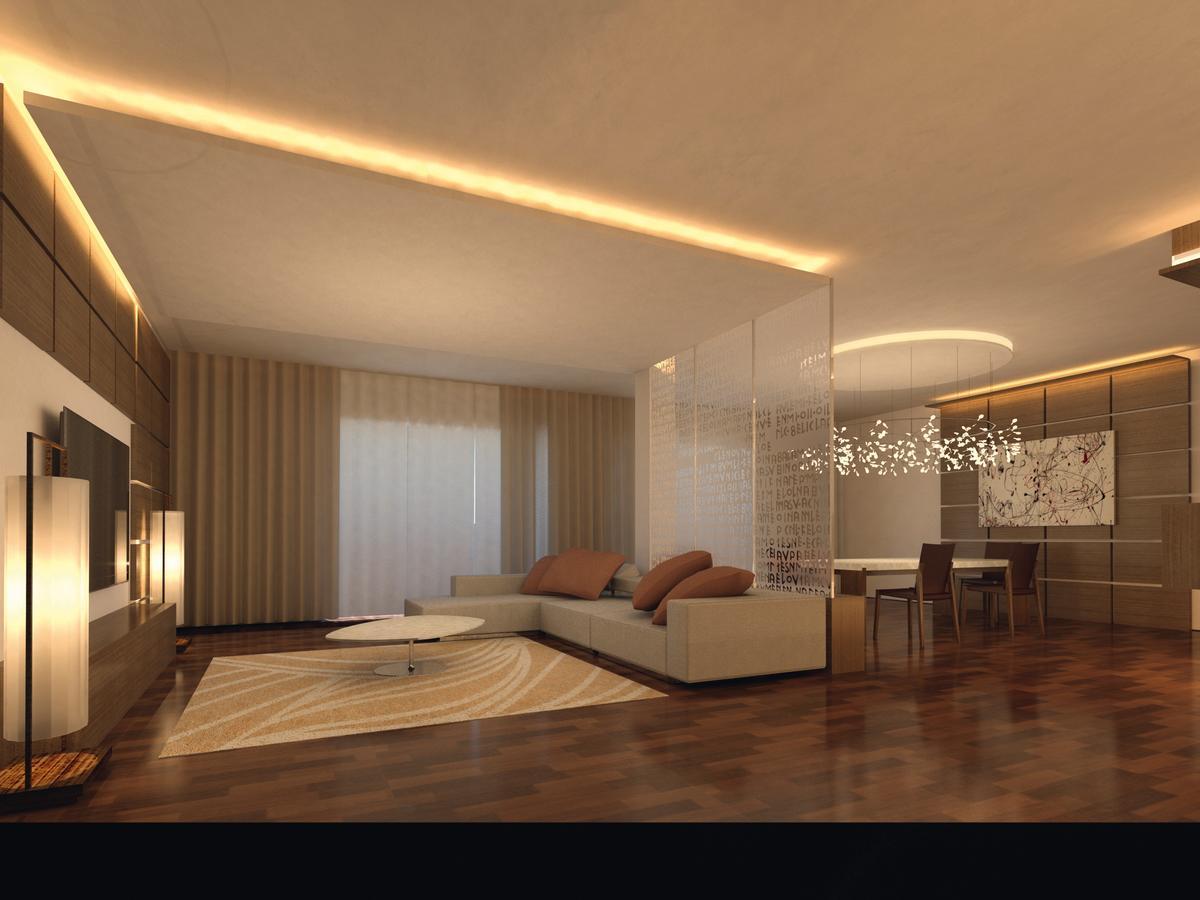 Moevenpick Hotel Du Lac Tunis Exterior photo 3D rendering of a living room