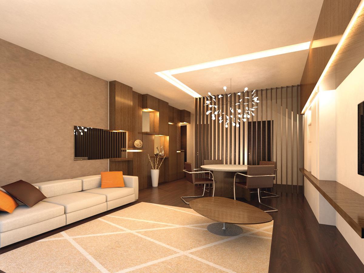 Moevenpick Hotel Du Lac Tunis Exterior photo 3D interior rendering